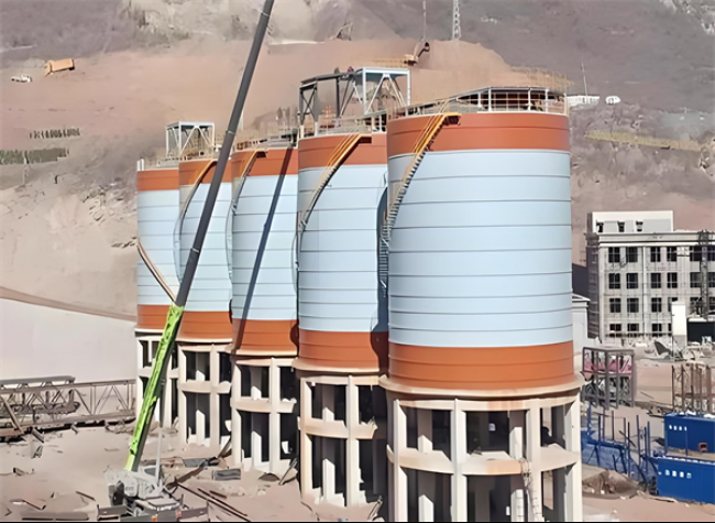 和田市高架钢板仓